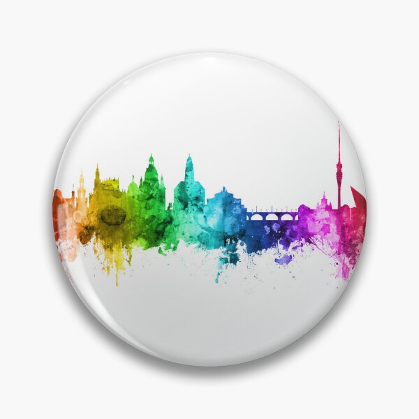 Item preview, Dresden Germany Skyline designed and sold by ArtPrints.