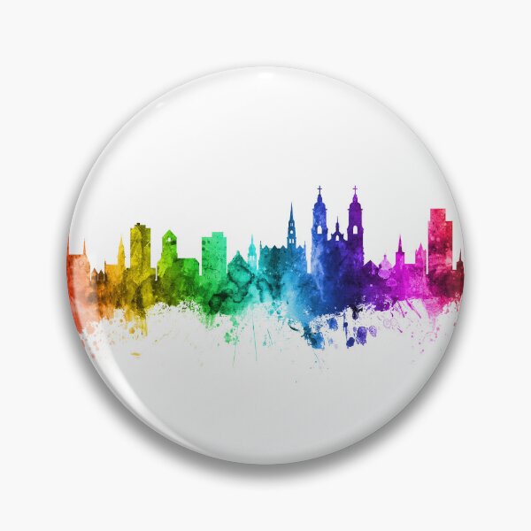 Item preview, St Gallen Switzerland Skyline designed and sold by ArtPrints.