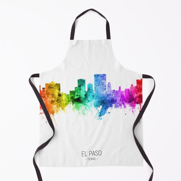 Aperçu de l'œuvre El Paso Texas Skyline créée et vendue par ArtPrints.