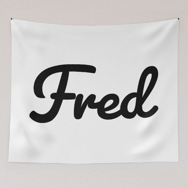 Item preview, Fred Name Typography  designed and sold by ellenhenry.