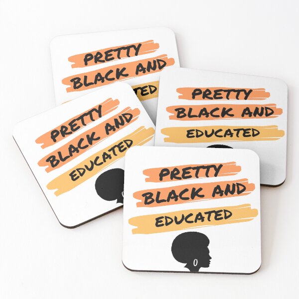 Item preview, Pretty Black And Educated | BLM Black History designed and sold by StreetShirts1.