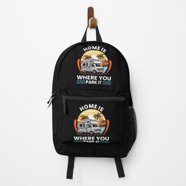 Item preview, Home Is Where You Park It Camping RVing Snowbirds designed and sold by ZiesMerch.