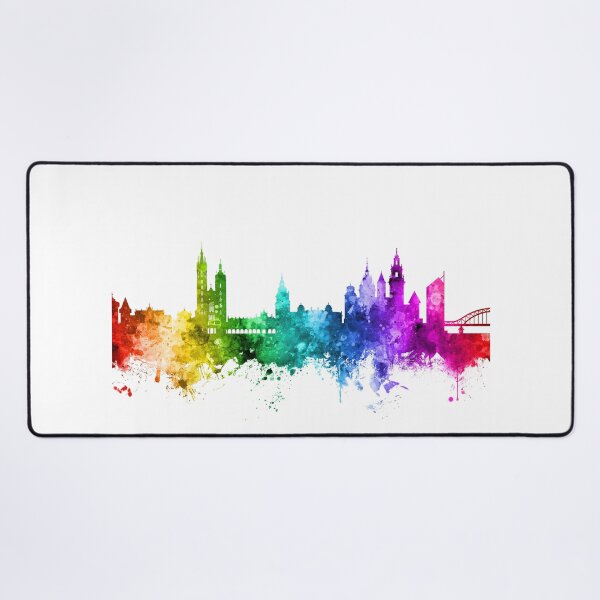 Item preview, Krakow Poland Skyline designed and sold by ArtPrints.