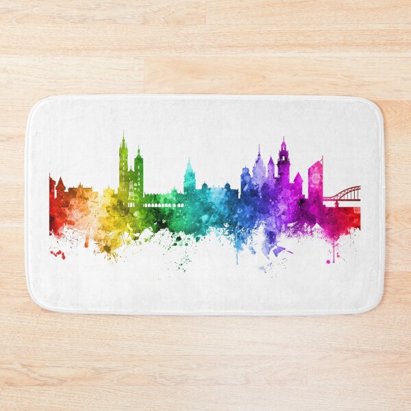Item preview, Krakow Poland Skyline designed and sold by ArtPrints.