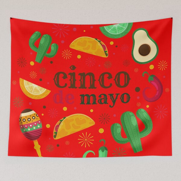 Item preview, Cinco De Mayo Party Costume and Decorations - Red designed and sold by johnta17.