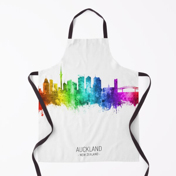 Item preview, Auckland New Zealand Skyline designed and sold by ArtPrints.
