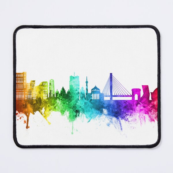 Item preview, Bucharest Romania Skyline designed and sold by ArtPrints.