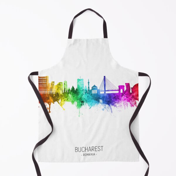 Item preview, Bucharest Romania Skyline designed and sold by ArtPrints.