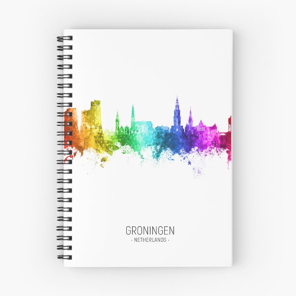 Item preview, Groningen The Netherlands Skyline designed and sold by ArtPrints.