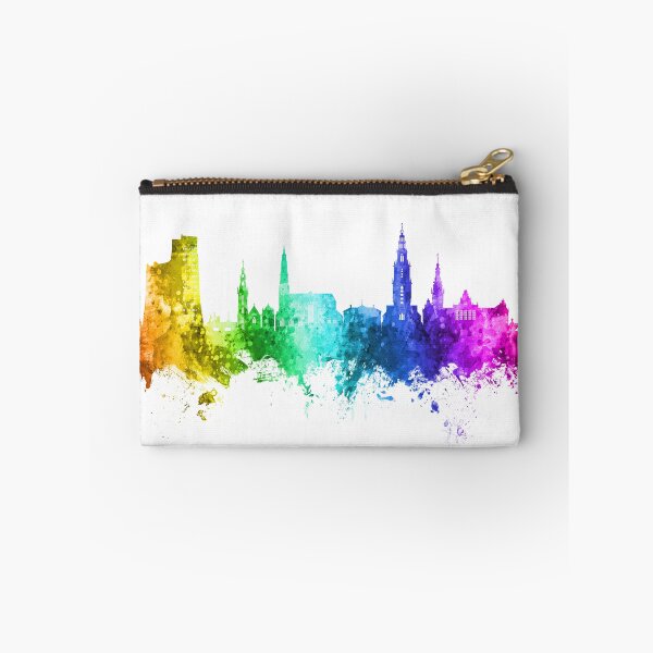Item preview, Groningen The Netherlands Skyline designed and sold by ArtPrints.