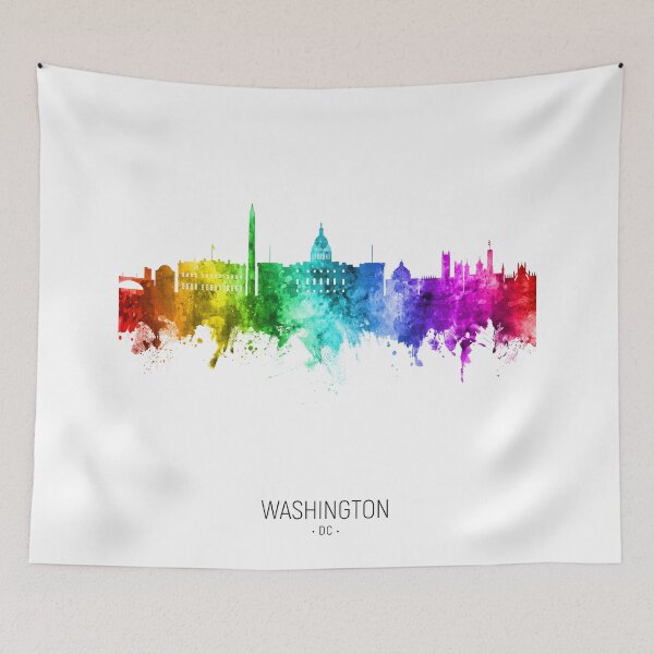 Item preview, Washington DC Skyline designed and sold by ArtPrints.