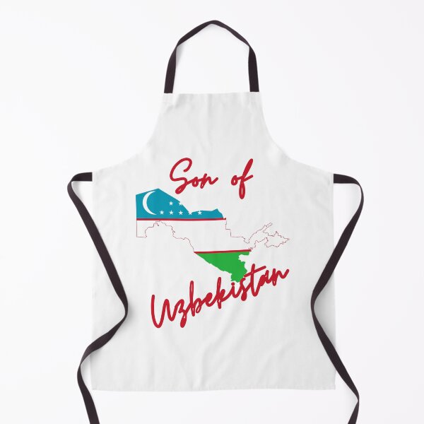 Item preview, Son of Uzbekistan Map Flag designed and sold by NovawayDirect.