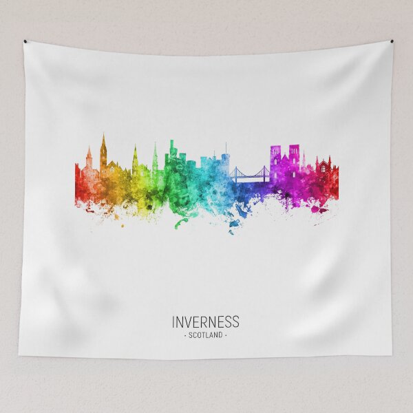 Item preview, Inverness Scotland Skyline designed and sold by ArtPrints.