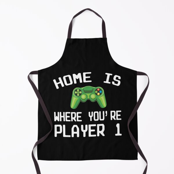 Item preview, Home Is Where You're Player 1 Gamer Gaming Couple Family designed and sold by ZiesMerch.