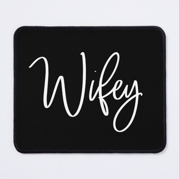 Item preview, Wifey - handwritten designed and sold by heyluckyseven.