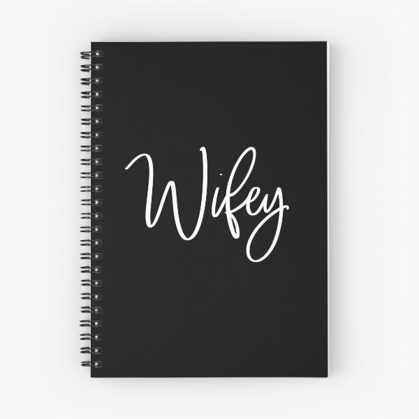 Item preview, Wifey - handwritten designed and sold by heyluckyseven.