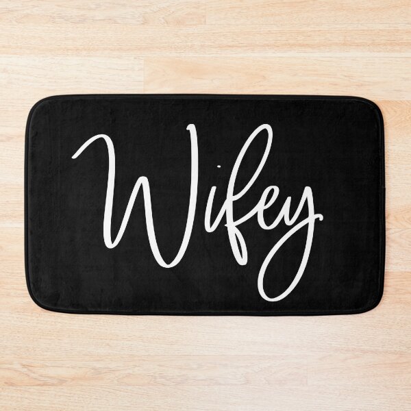 Item preview, Wifey - handwritten designed and sold by heyluckyseven.