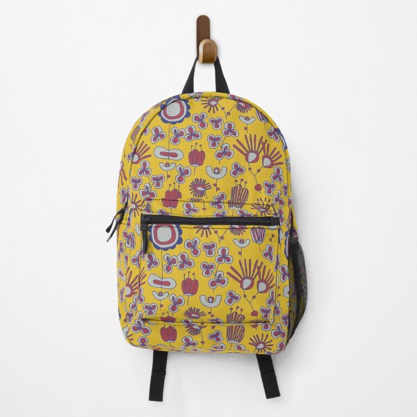 Item preview,  Hand Drawn Yellow Background Wildflowers designed and sold by Hic21.