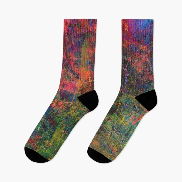 Item preview, Rainbow cross fractal colorful abstract texture  designed and sold by stuukstly.