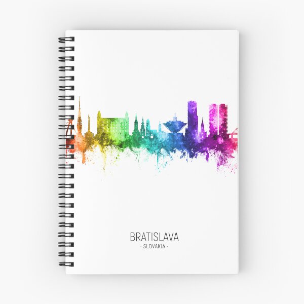 Item preview, Bratislava Slovakia Skyline designed and sold by ArtPrints.