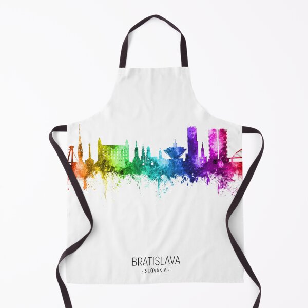 Item preview, Bratislava Slovakia Skyline designed and sold by ArtPrints.