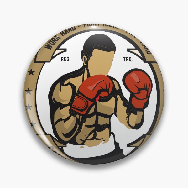 Item preview, boxing champoion work hard fight hard king of the ring designed and sold by emadeldeenhamdy.