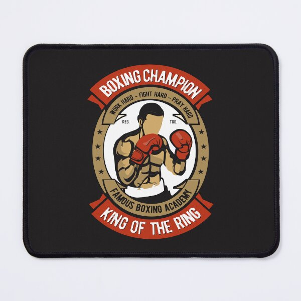 Item preview, boxing champoion work hard fight hard king of the ring designed and sold by emadeldeenhamdy.