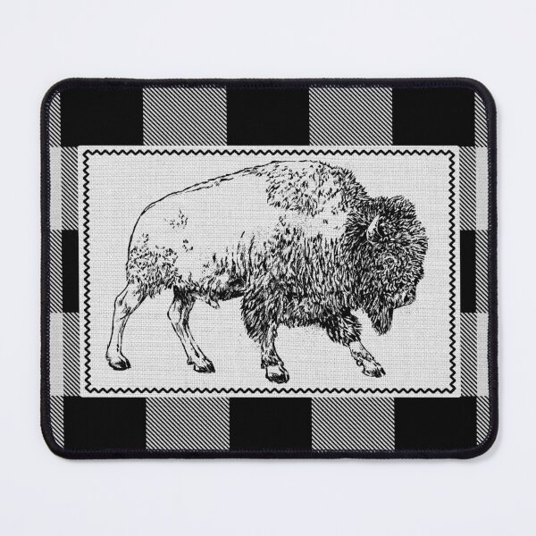 Item preview, Buffalo Plaid and Bison Imprint designed and sold by atomicblizzard.