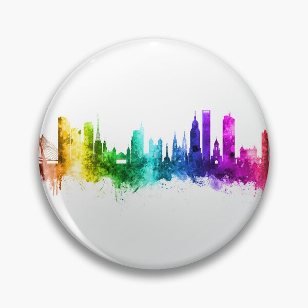 Item preview, São Paulo Skyline Brazil designed and sold by ArtPrints.