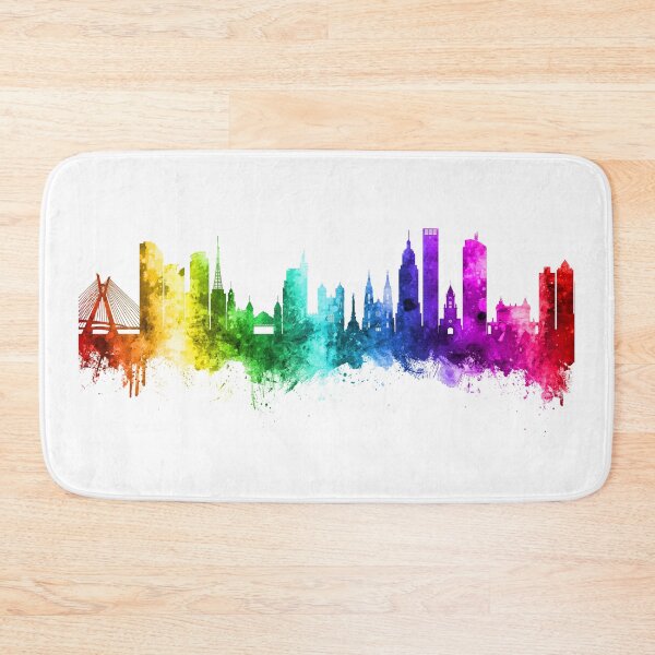 Item preview, São Paulo Skyline Brazil designed and sold by ArtPrints.
