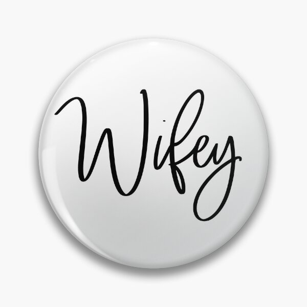 Item preview, Wifey - handwritten designed and sold by heyluckyseven.