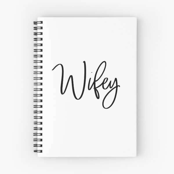 Item preview, Wifey - handwritten designed and sold by heyluckyseven.