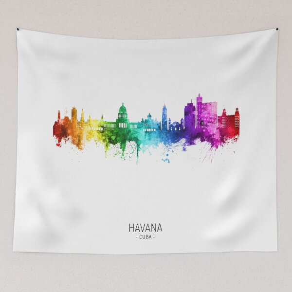 Item preview, Havana Cuba Skyline designed and sold by ArtPrints.