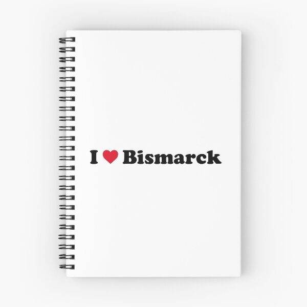 Item preview, I Love Bismarck designed and sold by Novel Gifts.