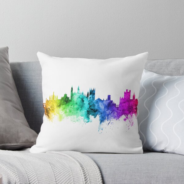 Aperçu de l'œuvre Cambridge England Skyline créée et vendue par ArtPrints.