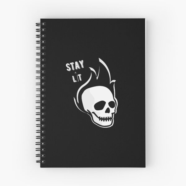 Item preview, Stay lit skull designed and sold by Kowstin.