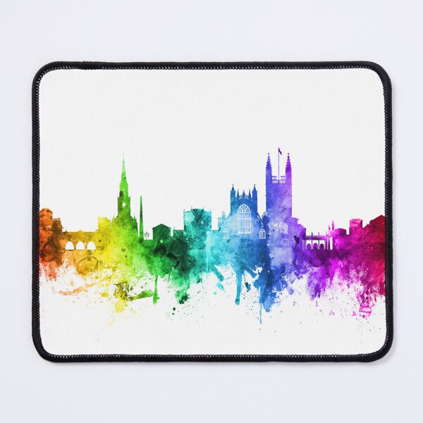 Item preview, Bath England Skyline Cityscape designed and sold by ArtPrints.