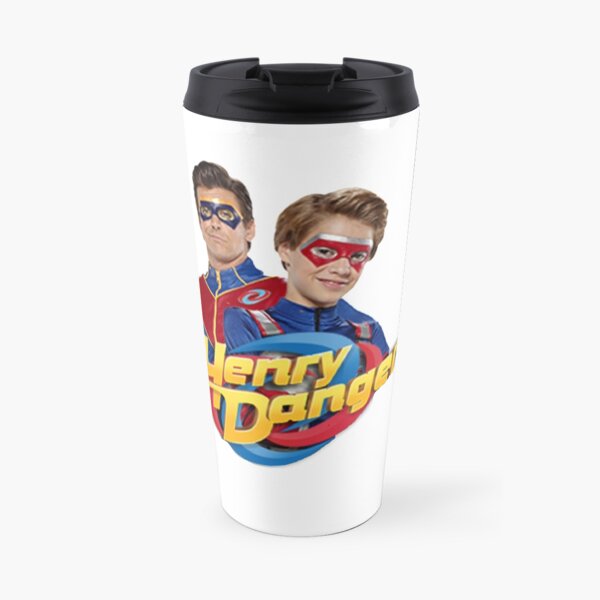 Henry Danger y Captain Man Taza de viaje