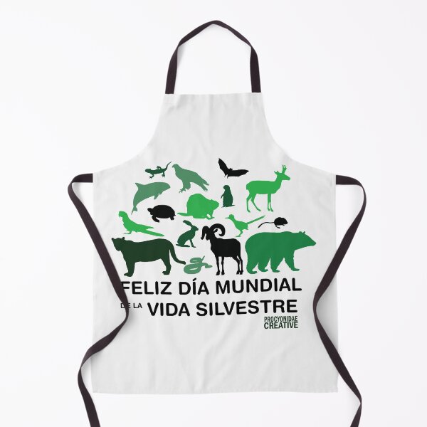 Item preview, Día Mundial de la Vida Silvestre designed and sold by Procyonidae Creative.