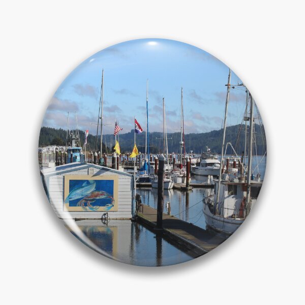 Item preview, Harbor in Florence, Oregon designed and sold by HistoryDesigns.