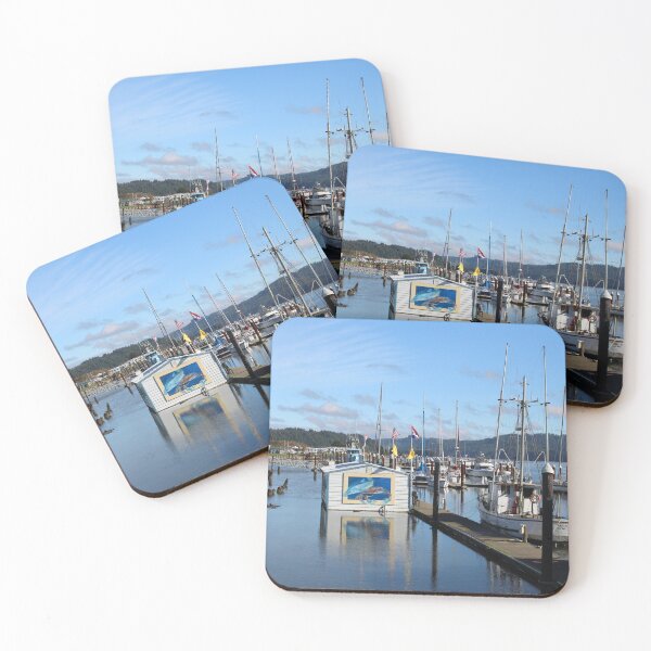 Item preview, Harbor in Florence, Oregon designed and sold by HistoryDesigns.