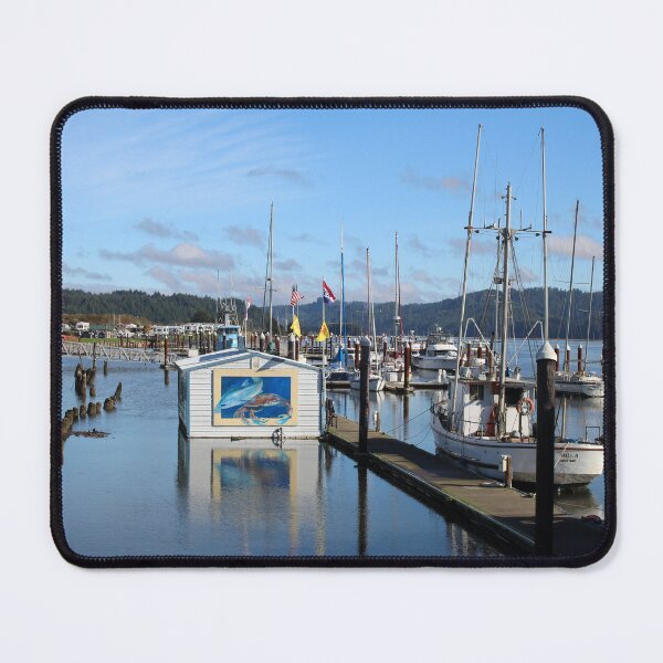 Item preview, Harbor in Florence, Oregon designed and sold by HistoryDesigns.