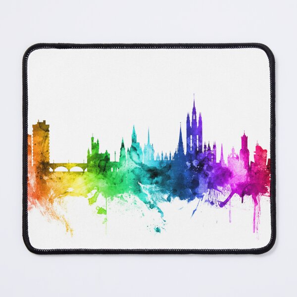 Item preview, Aberdeen Scotland Skyline designed and sold by ArtPrints.
