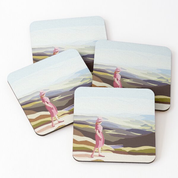 Item preview, Taking a walk in a pink dress. designed and sold by Dreaming Shell.