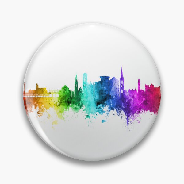Item preview, Bournemouth England Skyline designed and sold by ArtPrints.