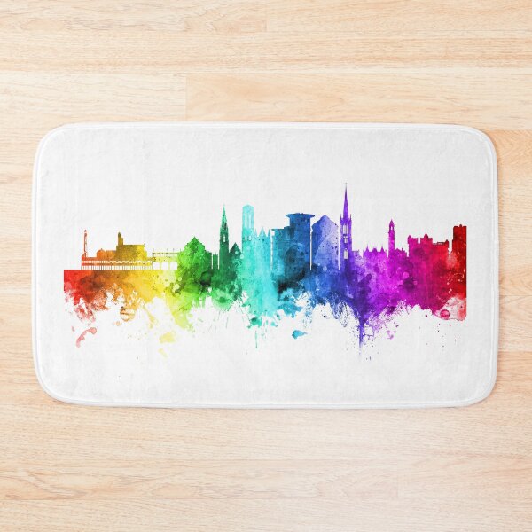 Item preview, Bournemouth England Skyline designed and sold by ArtPrints.