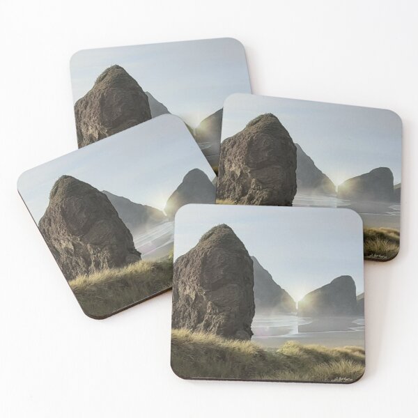 Item preview, West Coast Ocean Rocks designed and sold by TeaFairy Art.
