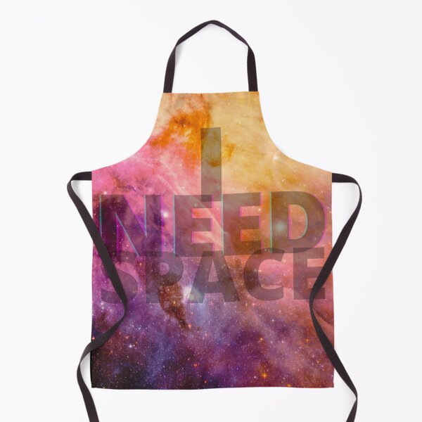 Item preview, I Need Space - Orange, Pink, Purple Galaxy designed and sold by Quirkdom.