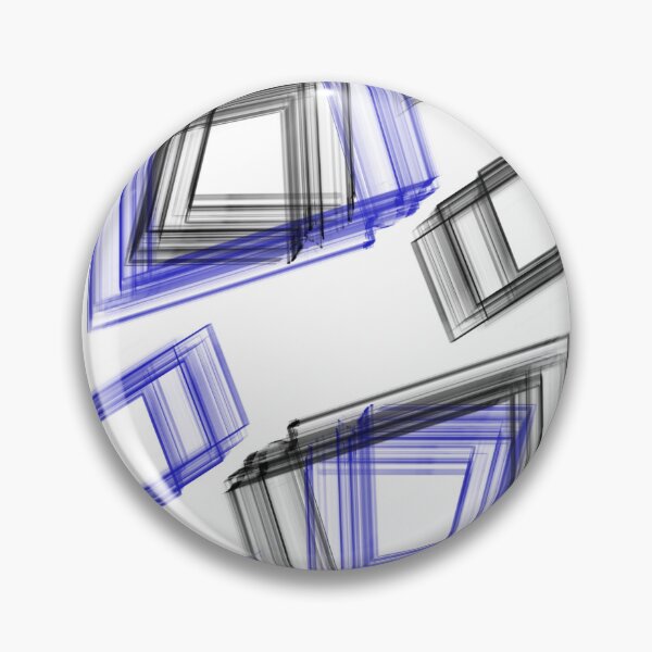 Item preview, Blue and black polygons pattern designed and sold by Meo Design.