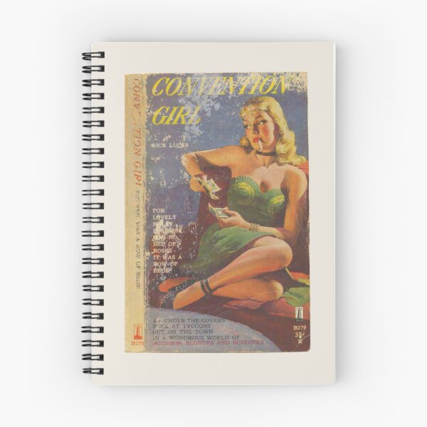 Item preview, Convention Girl Pulp Novel designed and sold by ThsModernWords.
